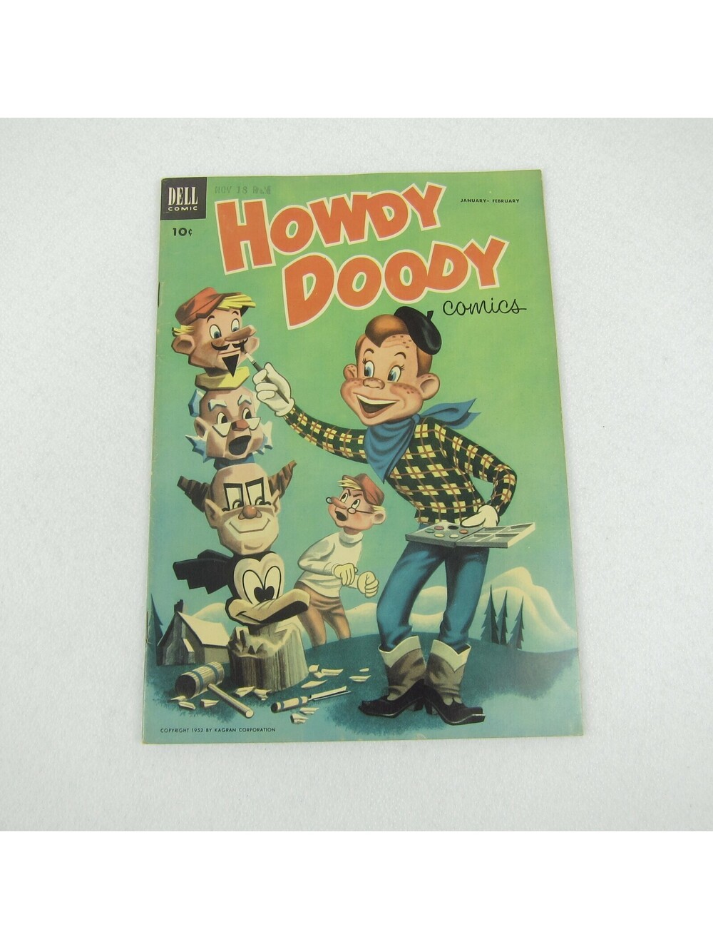 Vintage 1953 Howdy Doody Comic Book #20 January - February Dell Golden Age RARE